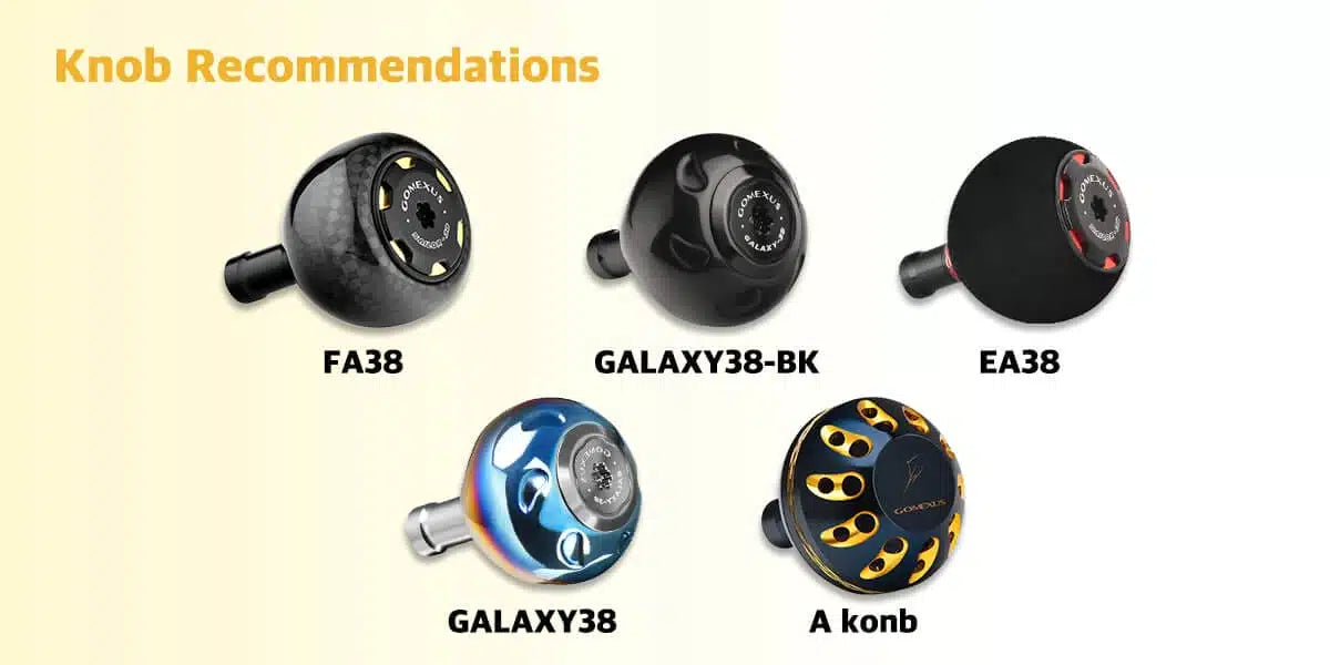 Gomexus Aluminum Handle for Spinning Reel LMY