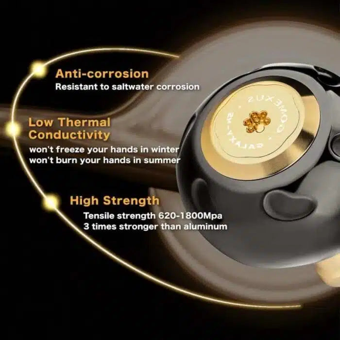 Gomexus Titanium Reel Power Knob 45 50mm TB45