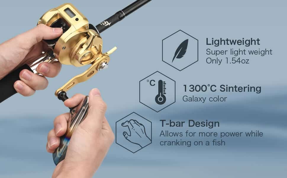 Gomexus Titanium Reel Power Knob 105mm T105