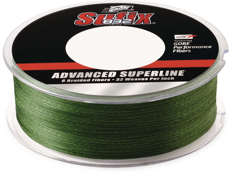 Sufix 832 Braid 600 yd Spools