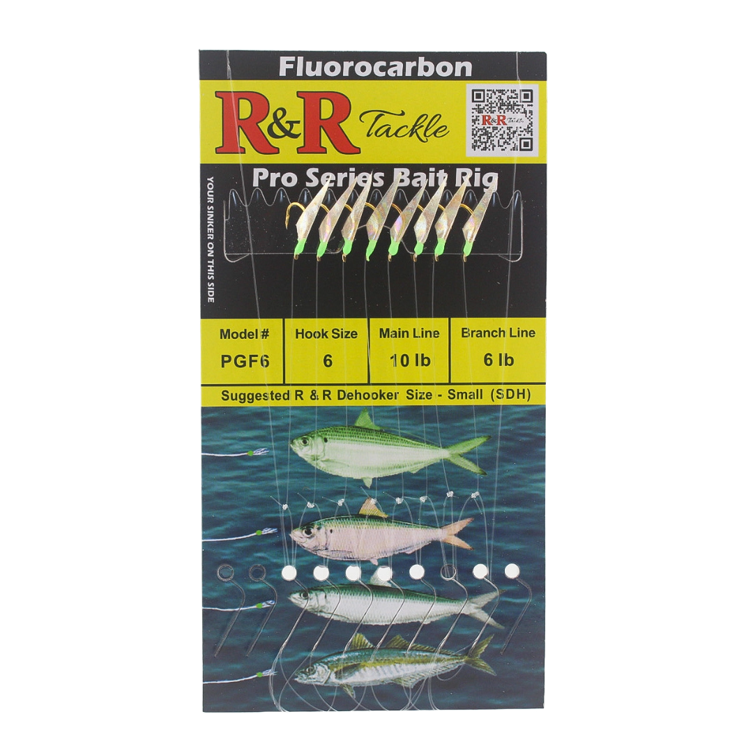 R&R Tackle - PGF Pro Series Fluorocarbon Bait Rigs
