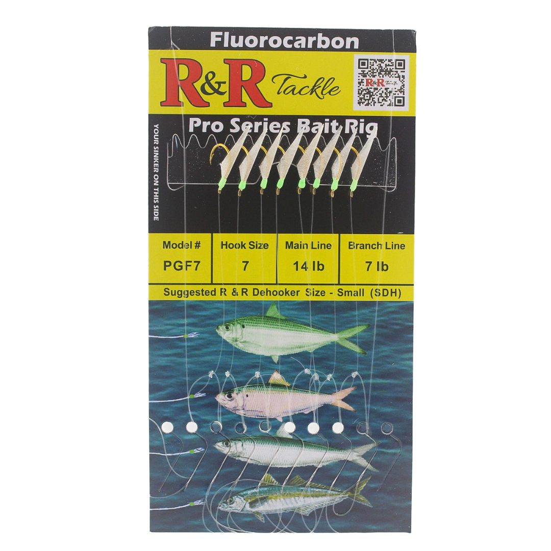 R&R Tackle - PGF Pro Series Fluorocarbon Bait Rigs