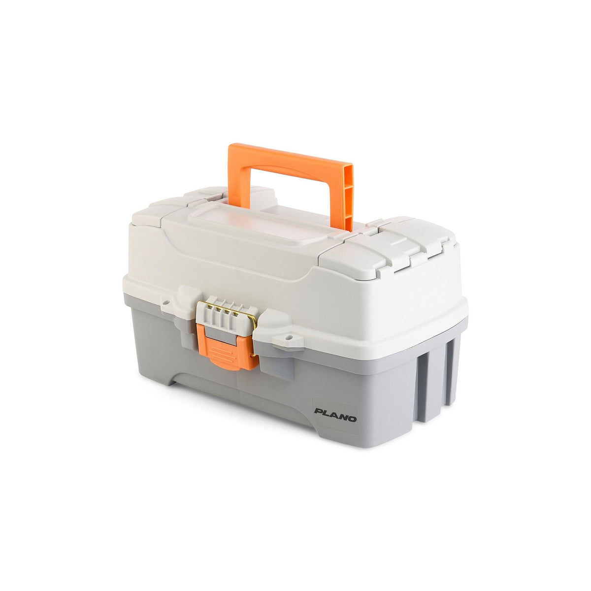 Plano Two-Tray Tackle Box - Light Grey/Dark Grey
