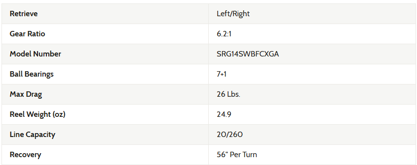 Shimano - Saragosa SW BFC A 14000