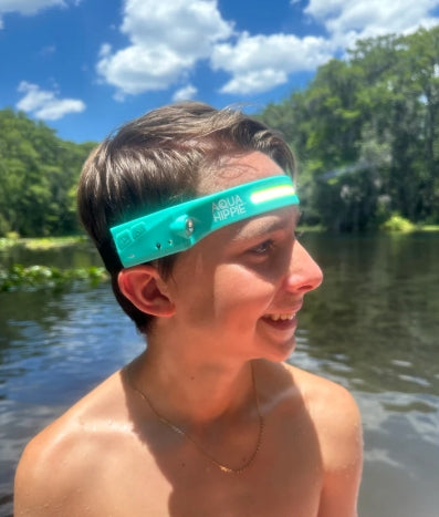 Hands Free LED & Rechargeable Angler's Headlamp