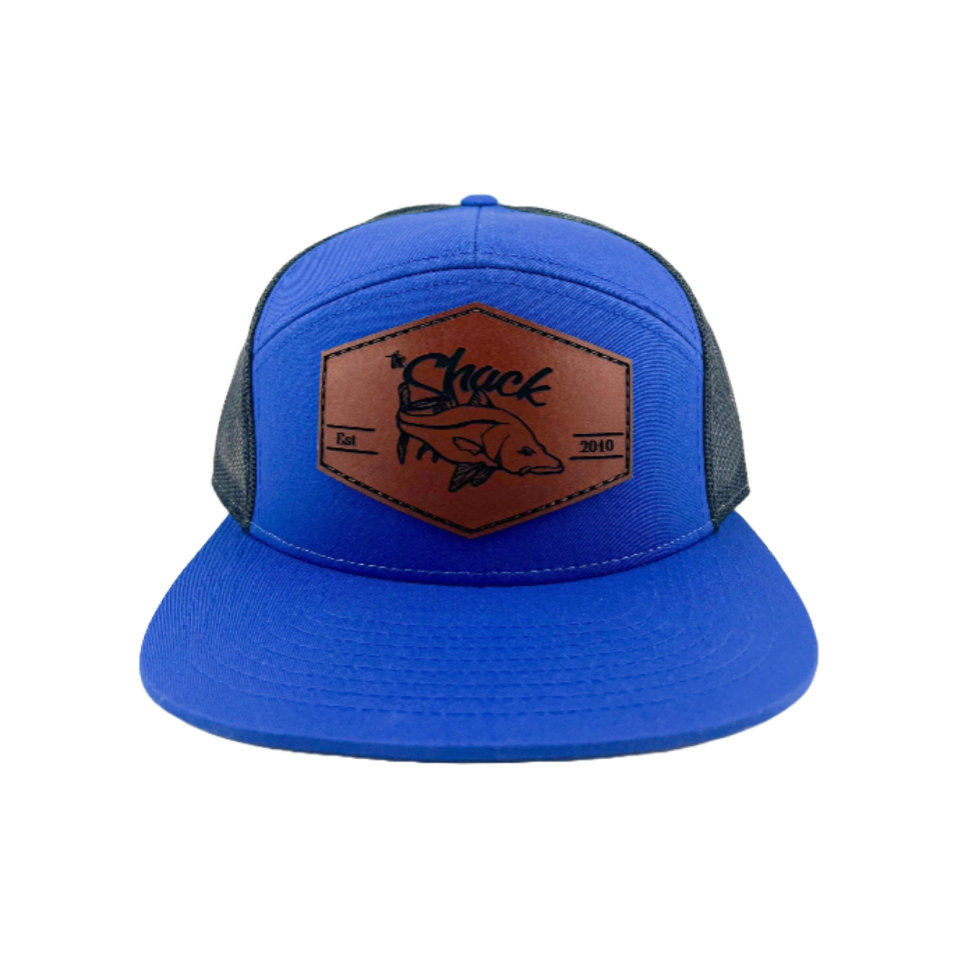 7 Panel Flat Brim Cap