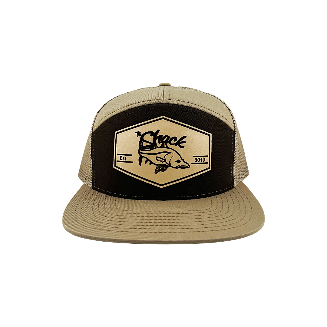 7 Panel Flat Brim Cap