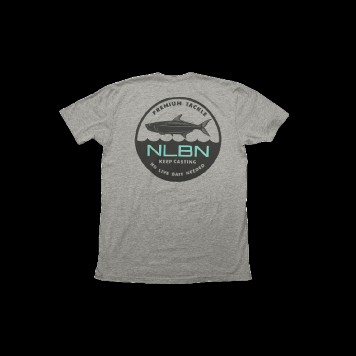 NLBN Short Sleeve Grey (Circle Tarpon Badge)