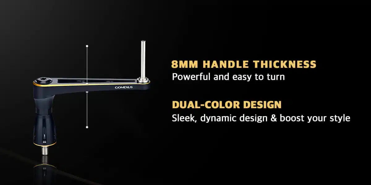 Gomexus Aluminum Handle with Titanium Knob LMY-TB50