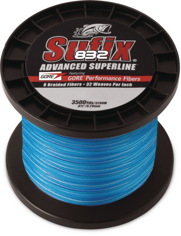 Sufix 832 3000-3500 yd Spools