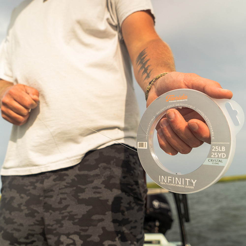 FFP - INFINITY 100% Fluorocarbon Leader (Crystal)