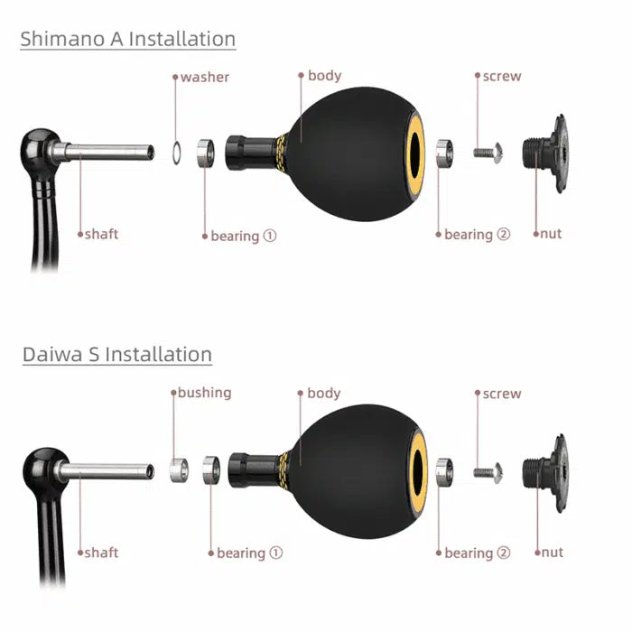 Gomexus EVA Reel Power Knob 38mm EA38