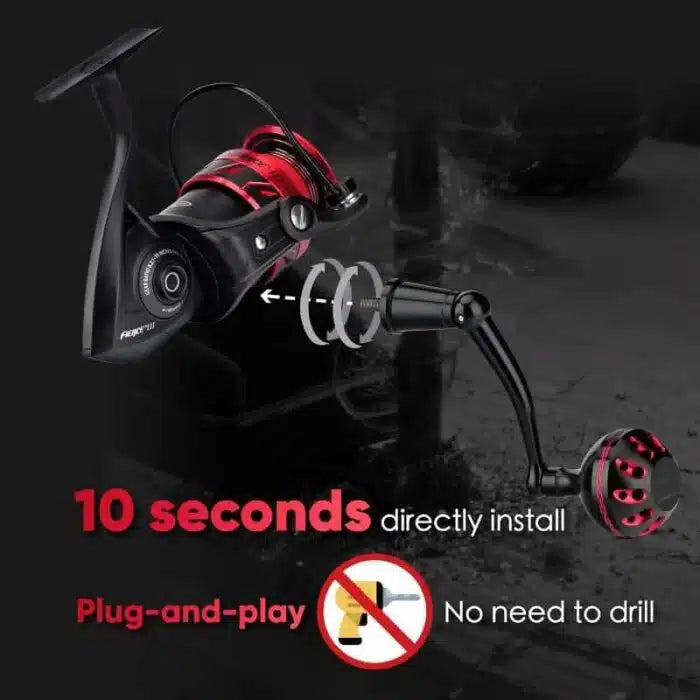 Gomexus Plug&Play Aluminum Power Handle For Penn Fierce III&IV