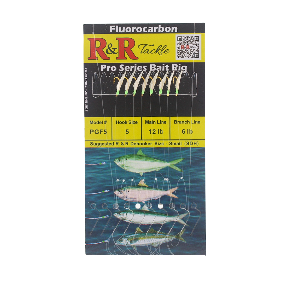 R&R Tackle - PGF Pro Series Fluorocarbon Bait Rigs