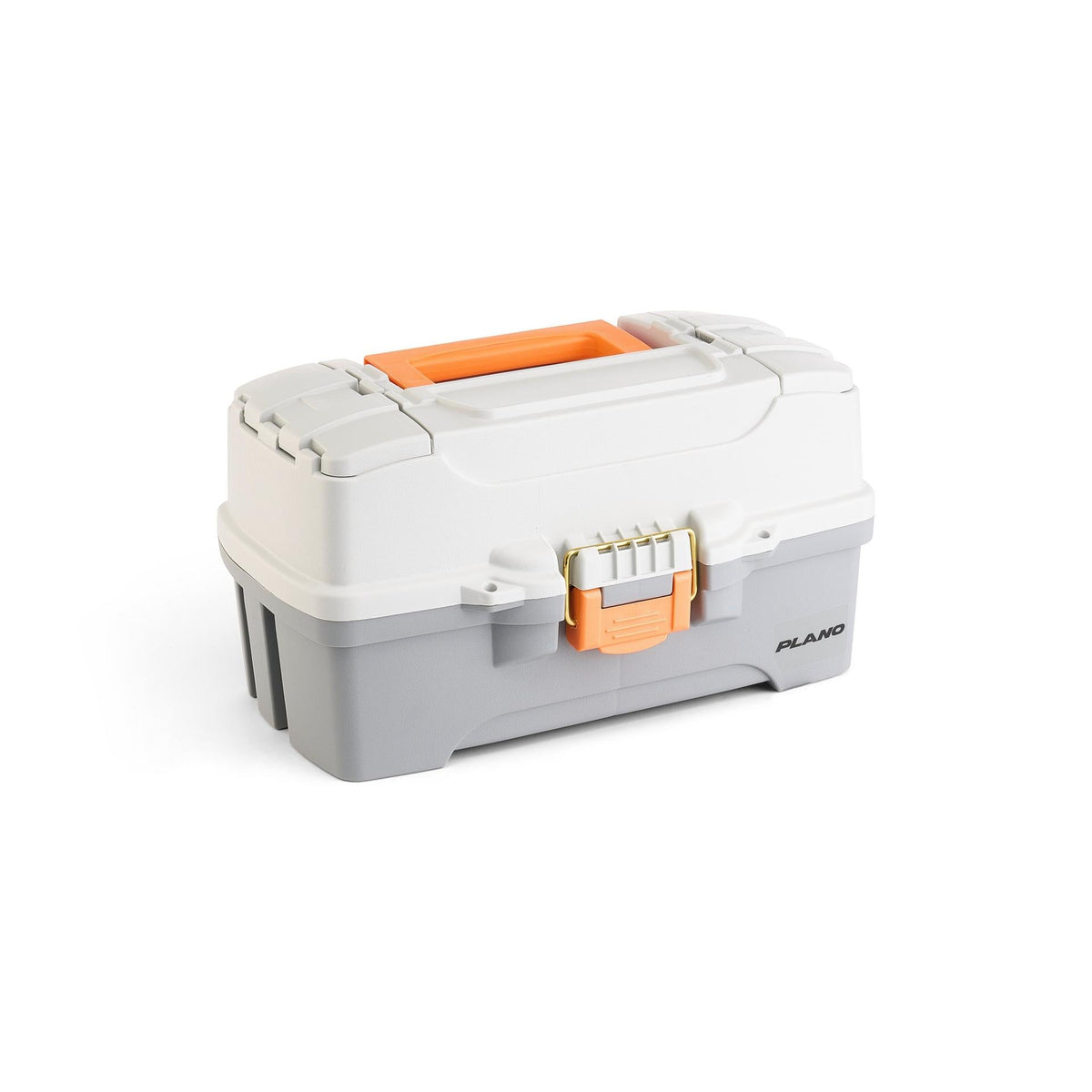 Plano Two-Tray Tackle Box - Light Grey/Dark Grey