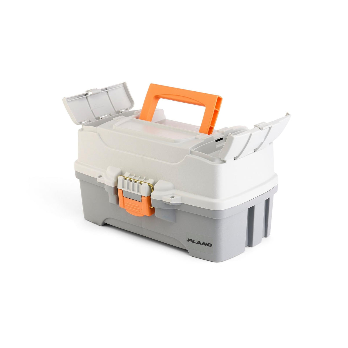 Plano Two-Tray Tackle Box - Light Grey/Dark Grey