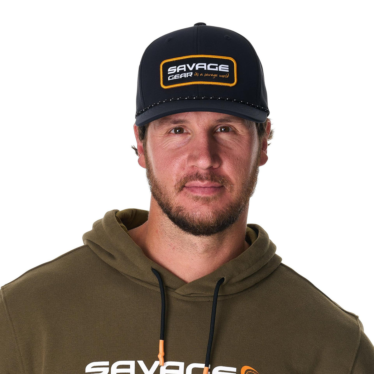 Savage Gear Patch Logo Performance Snapback – Black – view 5