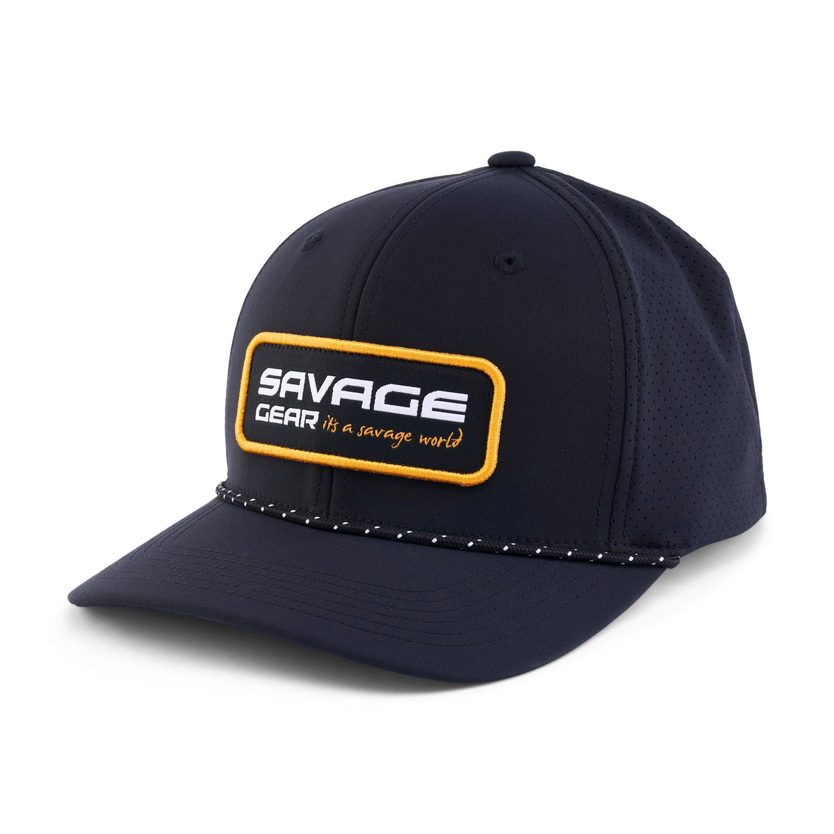 Savage Gear Patch Logo Performance Snapback – Black – view 2