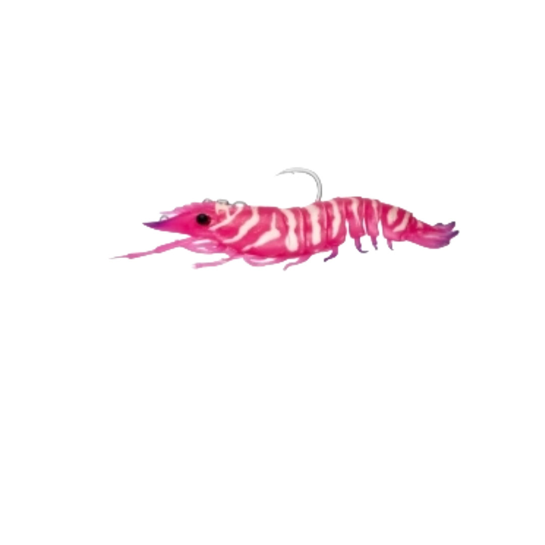 Nomad Design Sumo Shrimp Ultra‑Realistic Soft Shrimp Lure for Saltwater Inshore Fishing