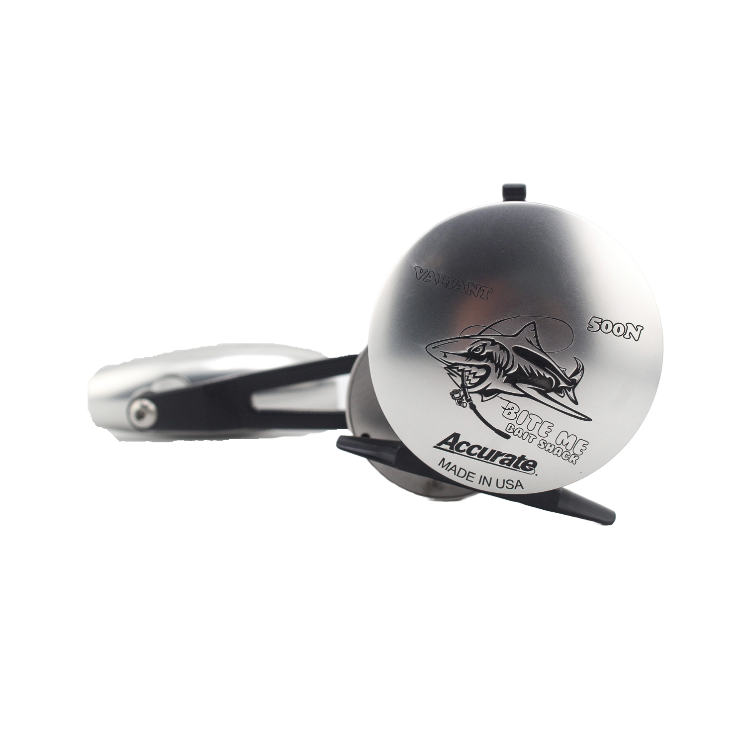 Accurate - Valiant 500 Narrow 2-Speed Silver/Black (Slow Pitch) Shack Edition