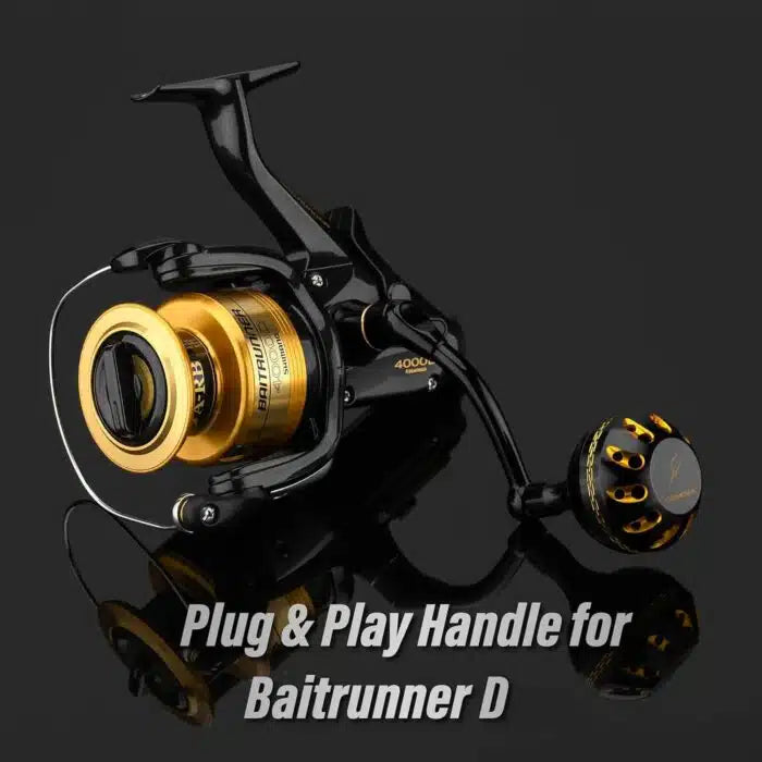 shimano baitrunner d reel Gomexus Aluminum Handle for Shimano Baitrunner D 4000-8000 – Bite Me Bait Shack