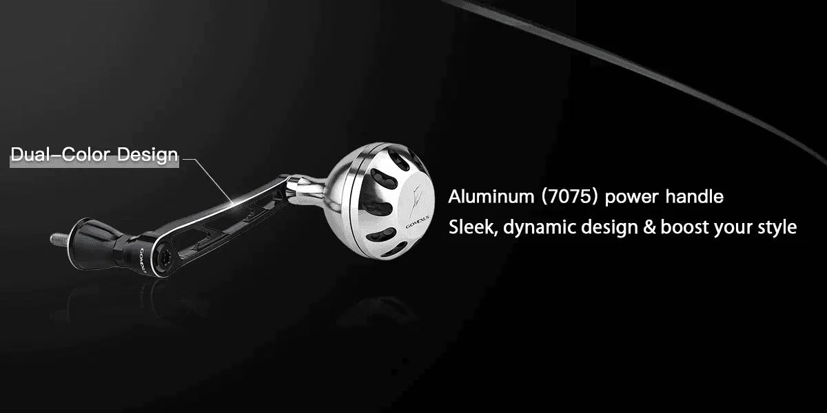 Gomexus Aluminum Handle for Shimano Saragosa/Twinpower SW 5000-6000 CJ70