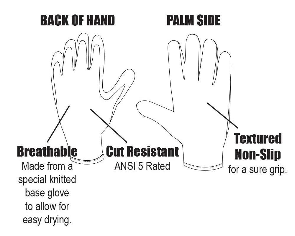 Fish Monkey - Gripper Fillet Gloves