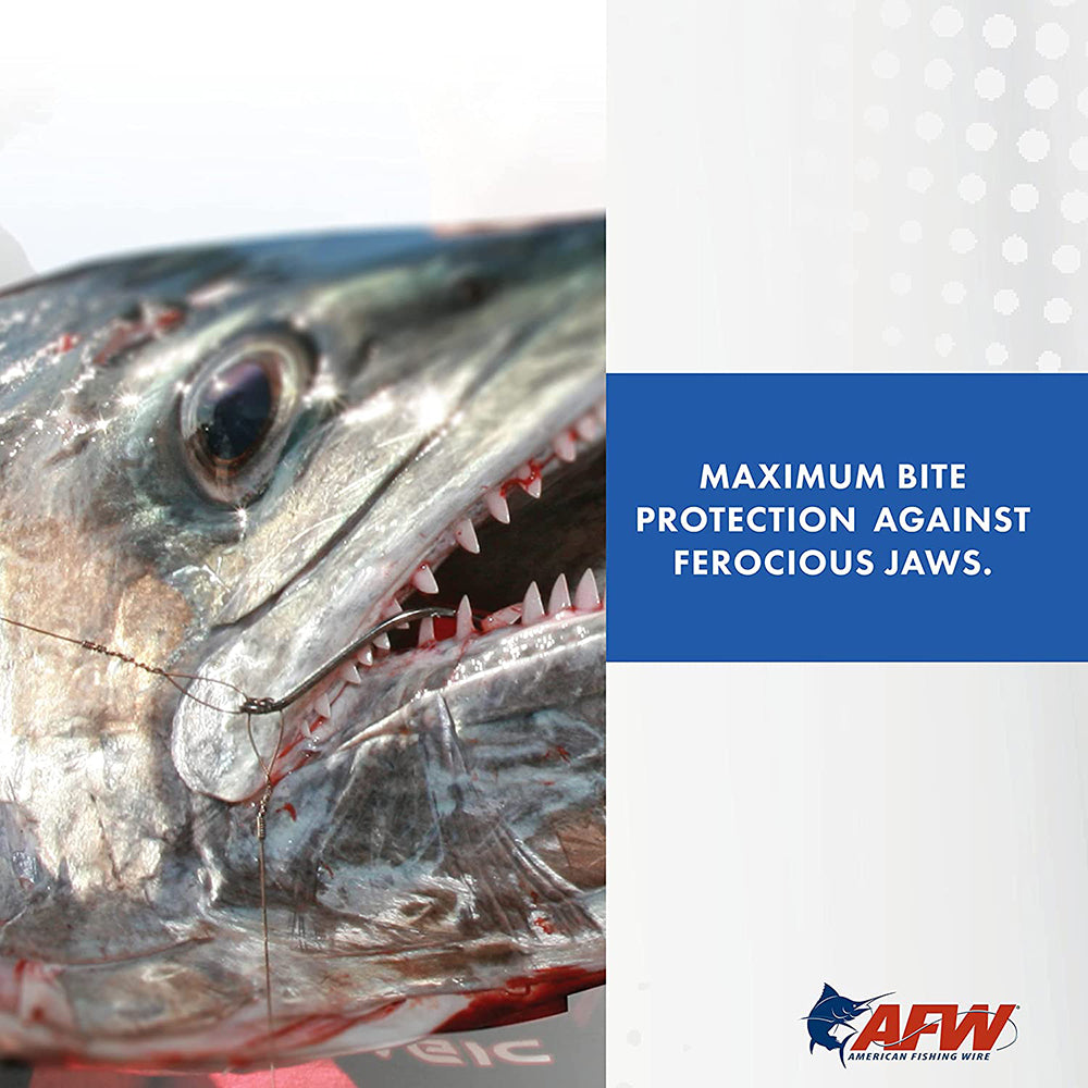 AFW - Tooth Proof Stainless Steel Single Strand Leader Wire